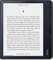 Kobo Sage | Ereader | 8” HD Glare Free Touchscreen | Waterproof | Adjustable Bri