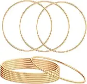 Cabilock 10pcs Dreamcatcher Metal Ring for DIY Crafts Silver Welded Design for Mandalas Wall Hangings for Crafting Accessories Home Decor