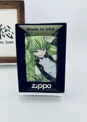 Zippo Code Geass Lelouch Of The Rebellion C.C. & Kallen Limited Color Lighter