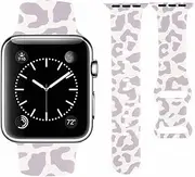 Vozehui Strap Compatible with Apple Watch Strap 40 mm 41 mm 38 mm for Men and Women Replacement Sports Strap Made of Soft Silicone with iWatch SE Series 10 9 8 7 6 5 4 3 2 1