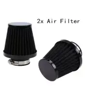 2 Pcs Air Pod Filter For 54mm Engine Inlet Universal Fit Honda Yamaha Kawasaki