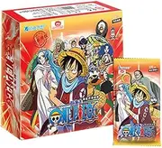 Oggne Piesce Anime Cards, 144 Pieces Onge Piesgce Trading Cards Set Cartoon Trading Cards Card Game Booster Pack Solitaire Card Box Birthday Gift for Anime Enthusiasts Fans Teenagers