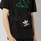 Adidas Fest Bag Tref 黑 三葉草 經典 基本 小肩包 EI7411