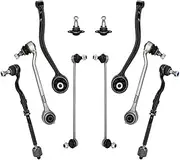 liwei store 10pcs Front Lower Control Arm Tie Rod Assembly Sway Bar Link Sets Compatible With BMW X3 X4 Series F25 F26 2011 2012-2018