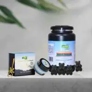 Pure Himalayan Shilajit Gummies + 50 Gram Himalayan Shilajit, Shalajeet Resin