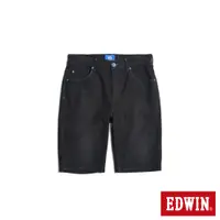 在飛比找蝦皮商城優惠-EDWIN EDGE JERSEYS 迦績合身牛仔短褲(黑色