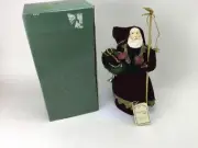 NEW Santa Claus Tree Topper Midwest Importers Lynn Haney Collection 15"