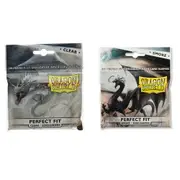Dragon Shield Sleeves Perfect Fit Sideloader 100pk - Clear
