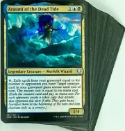 ***Custom Commander Deck*** Araumi of the Dead Tide - Encore Shenanigans - MTG