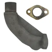 Muffler Flange Exhaust Elbow with Gasket for Kubota L295DT
