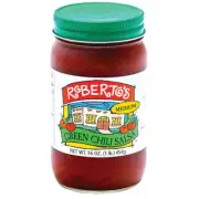Roberto's Salsa Green Chili 16 oz (Pack of 12)