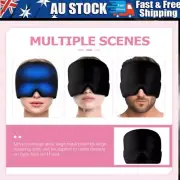 Season Ice Pack Migraine Hat - Hot Cold Therapy Headache Pain Relief Cap NEW