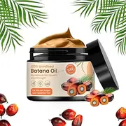 Raw Batana Oil for Hair Growth 100% Pure & Unrefined - Dr.Sebi Approved ingredients | Promotes Stronger, Thicker Hair | Moisturizes Scalp, Reduces Breakage & Adds Shine | Natural Remedy for Hair Loss & Regrowth | 120ml