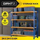 Giantz 2MX2M Garage Shelving Warehouse Rack Racking Pallet Storage Shelves Steel