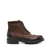 [Doucal's] Doucal's Lace-up Brogue Boots 40 IT BROWN