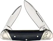 Rough Ryder Denim Canoe RR2184 Nickel,Silver