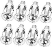 10Sets Hollow Door Anchor Expansion Nut Durable Decorative Bolts for Fixing Thread Inserts for Applications for Home and Commercial Use