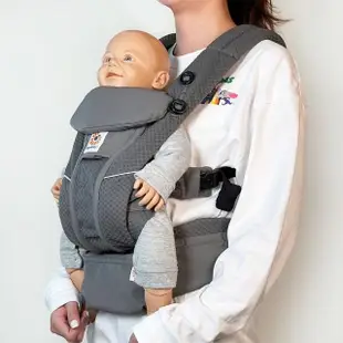 【Ergobaby】Omni Breeze全階段型四式透氣嬰兒揹巾/揹帶(盒瑕 福利品)