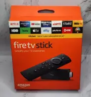 Amazon Fire TV Stick 3rd Gen Black HDMI Voice Control Streaming Device w/Alexa