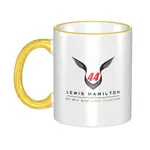 現貨 LEWIS HAMILTON LOGO (1) 馬克杯 創意咖啡杯情侶杯 簡約陶瓷杯 個性潮流陶瓷喝水杯子 330