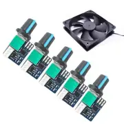 12V PC Computer Case Fan Speed Controller Quiet Cooling Fan Speed Adjuster