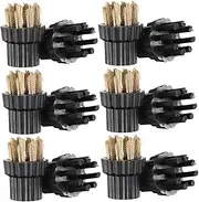 minkissy Parts Cleaning Brush 12pcs Multi Purpose Cleaner for Steam Cleaner Mop Brush Replacement