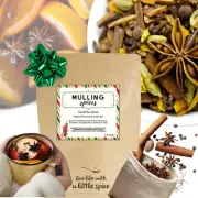 Gourmet Mulling Spice Kit with Muslin Bag, Spiced Cider, Mulled Wine 2 OZ