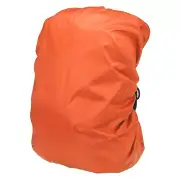 70L Backpack Rain Cover, Oxford Cloth, XL, Orange