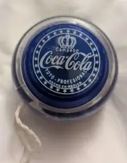 new old stock Coca Cola Professional blue YoYo Campeon Russell Mexico