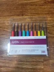 Knit Picks New Bright Crochet Hook Set 9 Piece Set