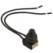 K4 Black Mini Push Button Off-Momentary On Triple Sealed Switch 12V 5Amp 13-131