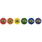 Champion Sports URS6SET 6 in. Rhino Skin Ultramax Ball Set Rainbow Color - S...