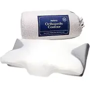 SUTERA - Contour Memory Foam Pillow for Sleeping Orthopedic Cervical Support