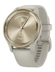 [Garmin] Vivomove Trend Hybrid Smartwatch in French Grey with Silicone Band