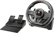 Superdrive - Rennlenkrad SV650 Racing Wheel lenkräd mit Pedalen, Shift & Vibration - Xbox Series X/S, Switch, PS4, Xbox One, PC, PS3 (programmierbar für alle Spiele)