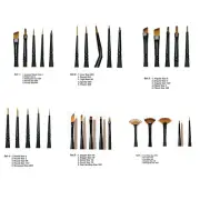 Royal Langnickel Mini Majestic Micro Detail Precise Paint Brush 5 PC 4200 Series