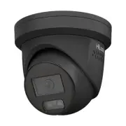 Hikvision HiLook IPC-T269H-MU-SL-BLK, 6MP Turret Camera, Black with Blue/Red,...