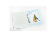 Marbig PVC Clearview Insert 3 D-Ring 25mm A3 Binder Portrait Organiser White