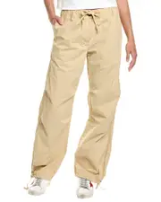 GANNI Washed Canvas Drawstring Pant