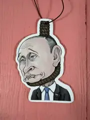 (2 Lg) Hanging Putin Air Freshener Vladimir Putin New Car Scent Ukraine Russia