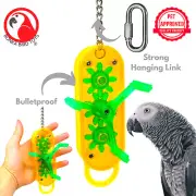 Bonka Bird Toys 0044 Small Gearhead Bulletproof Mechanical Puzzle Toy Conure Pet