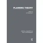 PLANNING THEORY: CRITICAL CONCEPTS IN BUILT ENVIRONMENT