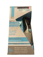Remington TStudio 18 Pc Hair Cut Clipper Kit Nano Silver NEW IN BOX