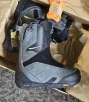 NEW 2025 NITRO SELECT TLS PLUS SNOWBOARD BOOTS US 11 CHARCOAL BLACK