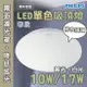 〖飛利浦〗 若欣 LED 吸頂燈 10W 17W 白光 黃光 全電壓 〖永光照明〗 PH-CL200-17W