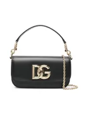 Dolce & Gabbana Grained Texture Leather Shoulder Bag