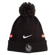 AFL 2025 Pom Beanie - Collingwood Magpies - Hat - Mens - OSFM