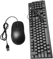 1 Set Keyboard Mouse Character Wireless Keyboard and Mouse Home Office Computer Supply
