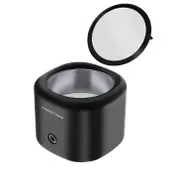 Ultrasonic Cleaner for Dentures, Invisalign, Braces, Aligners, Whitening Trays, 43kHz 180ML Portable Ultrasonic Jewelry Cleaner