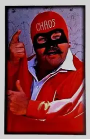 Magnet #86 Captain Chaos Dom Deluise Cannonball Run Racing Car Comedy 70's